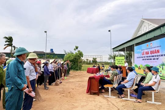 Thạch Xuân đồng loạt ra quân vì một Việt Nam xanh - sạch - đẹp