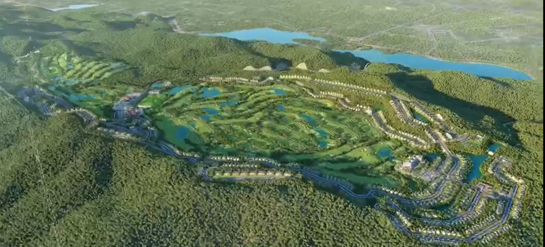 Video: Dự án sân golf 36 hố Silk Path Thạch Xuân, Hà Tĩnh với tổng mức đầu tư gần 1.800 tỷ đồng 
