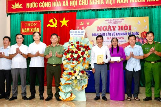 Ngày hội toàn dân bảo vệ an ninh tổ quốc tại thôn Nam Xuân