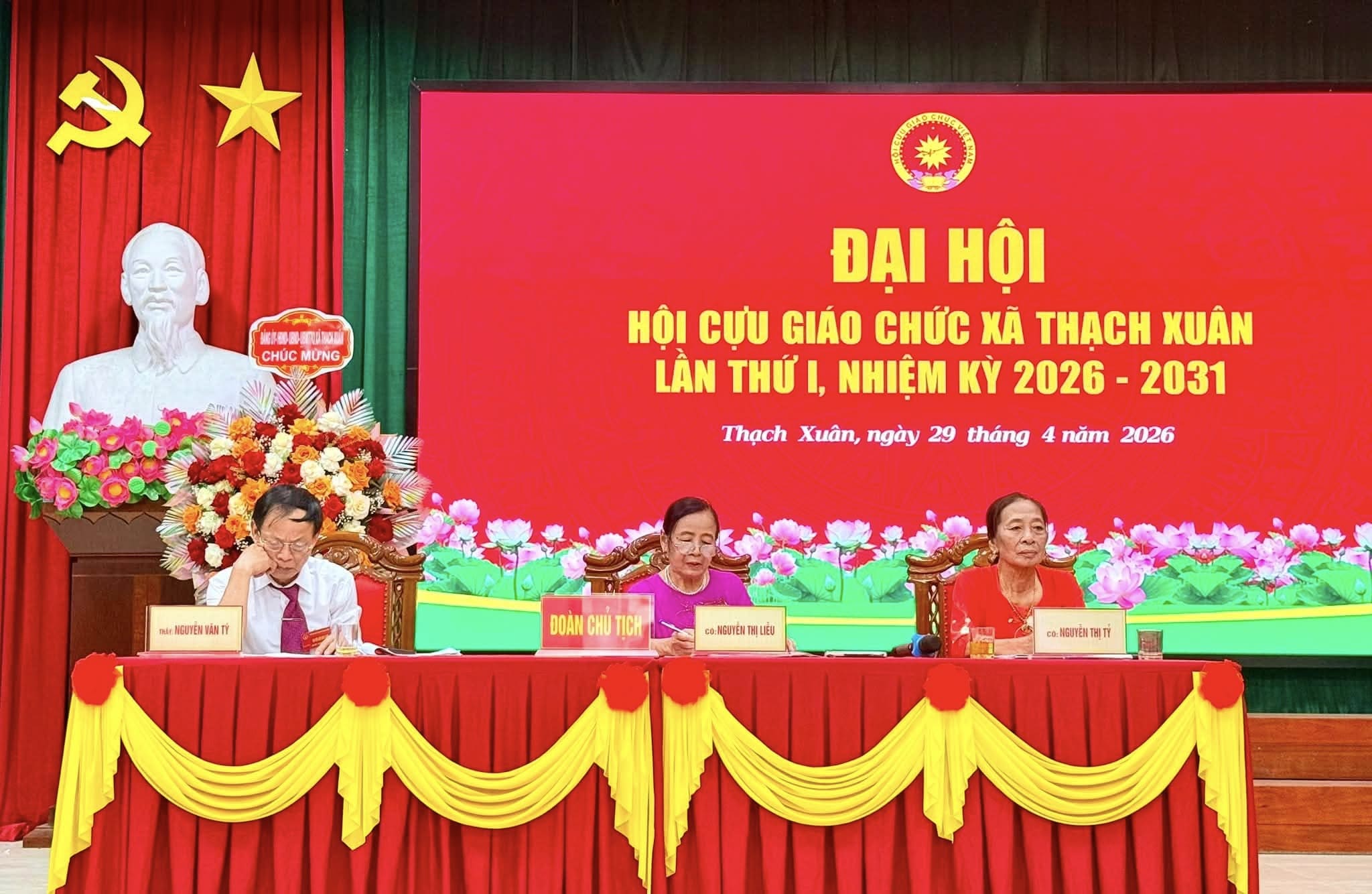Đại hội Hội Cựu giáo chức xã Thạch Xuân lần thứ I