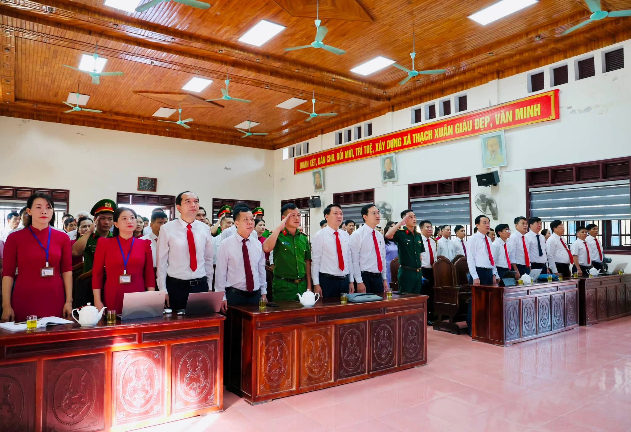 Thạch Xuân: Quyết tâm thực hiện thắng lợi nhiệm vụ trọng tâm tháng 8 năm 2026