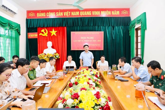 Hội nghị Ban Chấp hành xã Thạch Xuân lần thứ 21 bàn nhiều nội dung quan trọng về công tác xây dựng Đảng và nhiệm vụ trọng tâm quý IV 