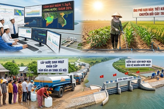 Chủ động triển khai các biện pháp ứng phó với nguy cơ nắng nóng, hạn hán, thiếu nước, xâm nhập mặn